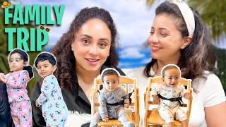 Family Trip With 4 Babies  Pearle Maaney [upl. by Eileek]