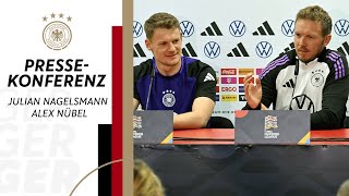 🎙️ Pressekonferenz der Nationalmannschaft vor 🇧🇦🇩🇪 mit Nagelsmann amp Nübel [upl. by Izawa]