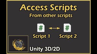 Unity Access scripts from another script [upl. by Durgy]