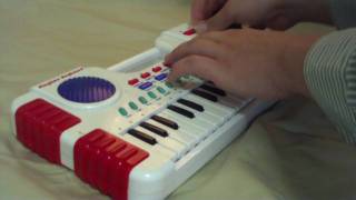 Circuit bent Playtime Keyboard [upl. by Laeno]