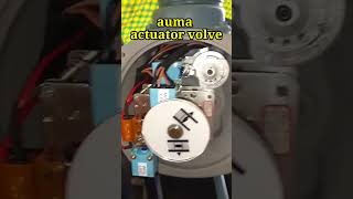 auma actuator volveopen and close volveyoutubeshortsshorts [upl. by Mosley]