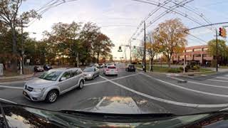 360 8K Driving from Lake Ariel Pennsylvania PA Wayne County to New York City NYC Queens ASMR 2of2 [upl. by Einoj]