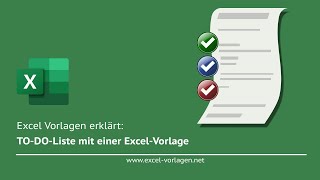 ✅ ToDoListe amp Aufgabenliste in Excel nutzen – Kostenlose Vorlage erklärt [upl. by Eva]