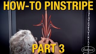 How To Pinstripe Custom Pinstripes with Rick Harris amp Kevin Tetz  Pt3 of 3  Eastwood [upl. by Mensch20]