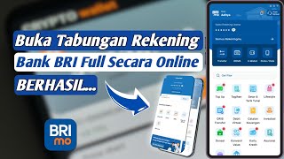 Cara Buka Tabungan Rekening Bank BRI Full Secara Online [upl. by Hsirrap123]