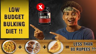 LOW COST DIET FOR BULKING  BUDGET BULKING DIET FOR TEENAGERS  TAMIL [upl. by Anined938]