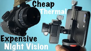 Cheap Thermal VS Expensive Night Vision Infiray T2 Pro Review [upl. by Asimaj]