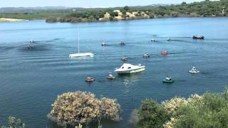 Campeonato de Pesca en pato celebrado en el Pantano de La Breña II [upl. by Pena527]