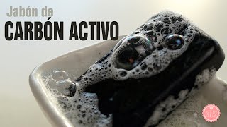 Cómo hacer jabón de carbón activo purificante calmante y antibacteriano [upl. by Penman872]