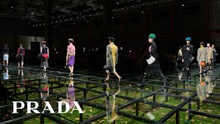 Miuccia Prada and Raf Simons present Prada FW24 Womenswear Collection [upl. by Nimajaneb]