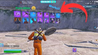 Testing Free Skin Maps In Fortnite [upl. by Fabio]