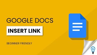 How to insert a link in Google Docs [upl. by Laszlo207]