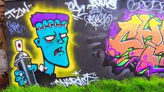 Graffiti on the Canal Side [upl. by Granthem390]