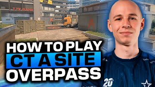 How to Play A on Overpass CT Side  EliGE [upl. by Gibb391]