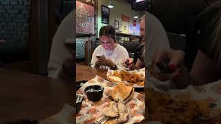 Waitress takes her food away while still eating 🤣 babies view 🐣 babiesview [upl. by Ymmak]