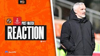 Airdrieonians Reaction  Jim Goodwin [upl. by Anirazc]