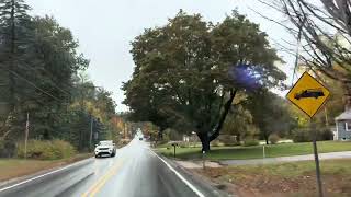 October 14 2024 A Foliage drive in New Hampshire [upl. by Rip987]