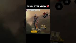 ONLY OLD PLAYERS KNOW ❤️‍🩹  foryou freefireindia viralshort shorts reality feed oldfreefire [upl. by Nevlin]