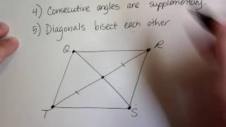 Properties of Parallelograms with practice [upl. by Haleigh]