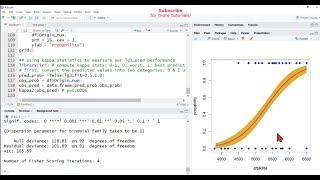 How to Do Logistic Regression in R Mixed QuantitativeQualitative Data Analysis [upl. by Dilaw503]