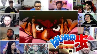 Hajime no Ippo Opening 1  5  Reaction Mashup [upl. by Ynots366]