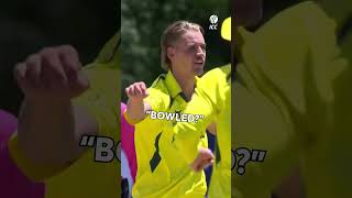 Mahli Beardman asking plenty of questions even of his teammates 🤭 YTShorts CricketShorts [upl. by Kihtrak]