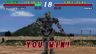 Tekken 2  YOSHIMITSU Story PS1 1080p HD [upl. by Ennayelsel]