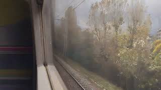 RER C De Massy Palaiseau à Savigny sur Orge annonces futur tramway avant chaques gares [upl. by Anailuy485]