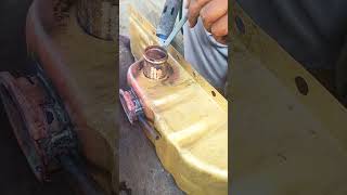 Radiator pipe Repairingyoutube shortRadiator By Cylinder Head [upl. by Zeugirdor]