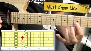 Useful Minor Pentatonic Lick [upl. by Lois]