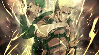 YouSeeBIGGIRLTT  Vogel im Käfig  Attack on Titan OST English Cover  Lyric Video [upl. by Neelhsa]