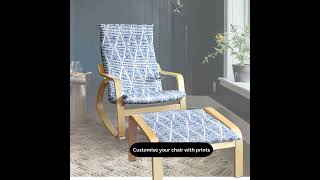 Transform Your IKEA Poang Chair Discover Our Vibrant Covers vs Boring Basics [upl. by Lewanna]