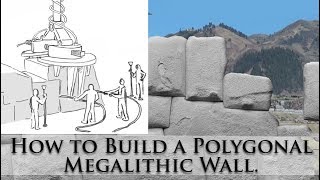 ILLUSTRATED How to Build a Polygonal Megalithic Wall Like Sacsayhuaman Peru [upl. by Aisenet]