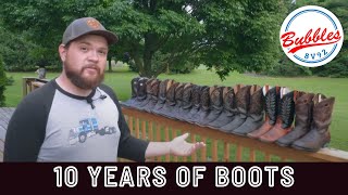 10 Year Boot lineup Review [upl. by Emoreg]