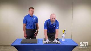 LinacouSTIC® RCIG Fiberglass Duct Liner  Live Demonstration [upl. by Eidak]