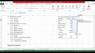 Resumen numérico de datos en InfoStat y Excel 2013 [upl. by Yorick439]