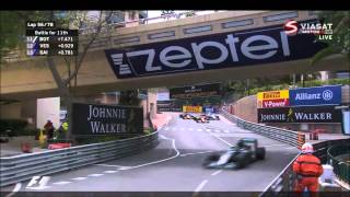 Max Verstappen epic overtake from Monaco GP 2015 [upl. by Rorke]