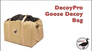 6 Slot Goose Decoy Bag by DecoyPro [upl. by Lenor]