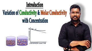 12Variation of Conductivity amp Molar Conductivity with Concentration  Introduction  in Tamil [upl. by Litnahs660]