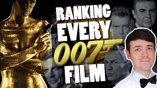 Ranking EVERY James Bond 007 Film  Dr No to No Time To Die [upl. by Katalin]