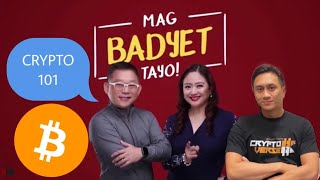 CRYPTOCURRENCY 101 SA TV5 WITH CHINKEE TAN AND CHRISTINE BABAO  MAG BADYET TAYO GUEST MARVIN FAVIS [upl. by Kay]