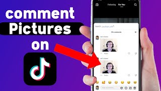 How to Comment Photos on TikTok  Fix for Users Who Cant Find the Option [upl. by Katherina]