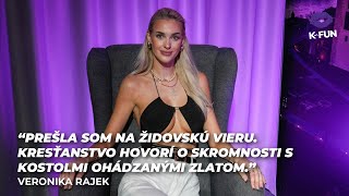 Prešla som na židovskú vieru Kresťanstvo hovorí o skromnosti kostolmi ohádzanými zlatom  V Rajek [upl. by Yenor]