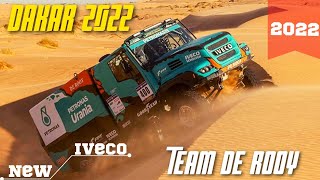 Iveco in Dakar 2022 Team De Rooy [upl. by Aymahs]