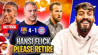 Barcelona DESTROYED Bayern in Champions League  Raphinha Hattrick Humbled Bayern [upl. by Scornik]