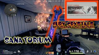 SANATORIUM FURY CRYSTAL SPAWN LOCATIONS SEASON 4 OUTBREAK COLD WAR ZOMBIES AETHER TOOLS EASTER EGG [upl. by Edieh]