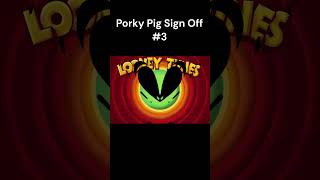 Porky Pig Thats All Folks Which Ones Your Favorite 🐷shorts [upl. by Pass]