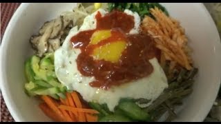 KOREAN BIBIMBAP 비빔밥 만들기 [upl. by Mackie]