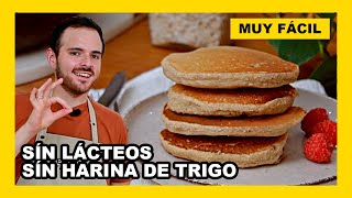 🔶 TORTITAS de AVENA para desayunar o merendar  sin huevo y sin harina receta vegana [upl. by Edith]