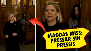 Magdalena Anderssons attack  – mot sin egen medarbetare [upl. by Alesig]